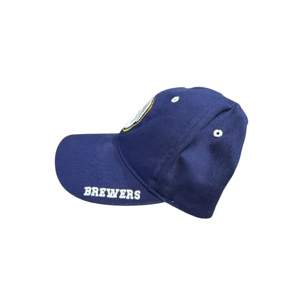Milwaukee Brewers Fan Favorite Genuine MLB Merchandise Spelled out Logo Cap Hat